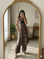 Abstract Kurta-Palazzo Duo